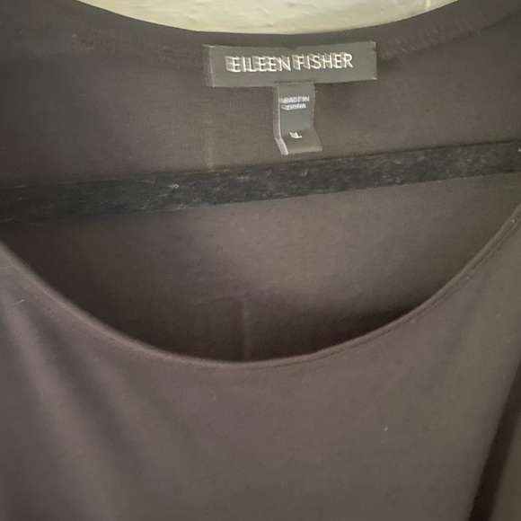 Sz Large 100% Silk Eileen Fisher Tunic - Picture 3 of 9
